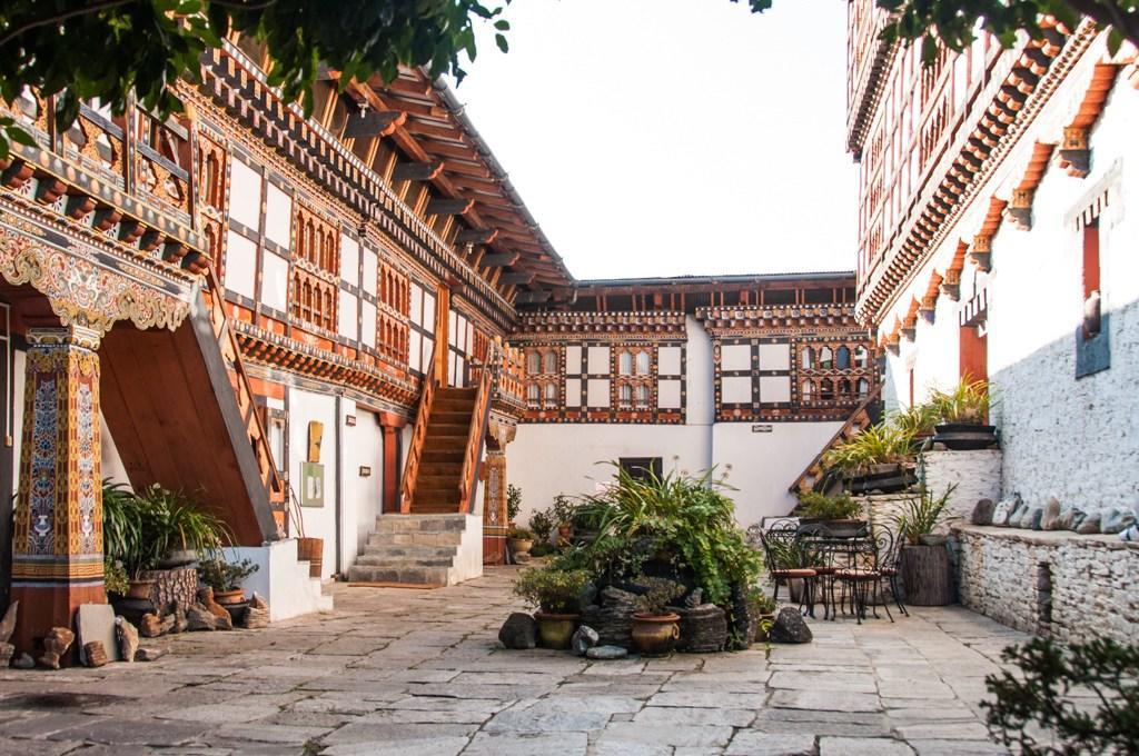 Gangtey Palace Hotel Paro Exterior foto